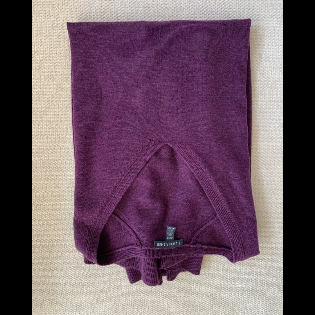Eileen Fisher Euc 100% Wool Sweater
